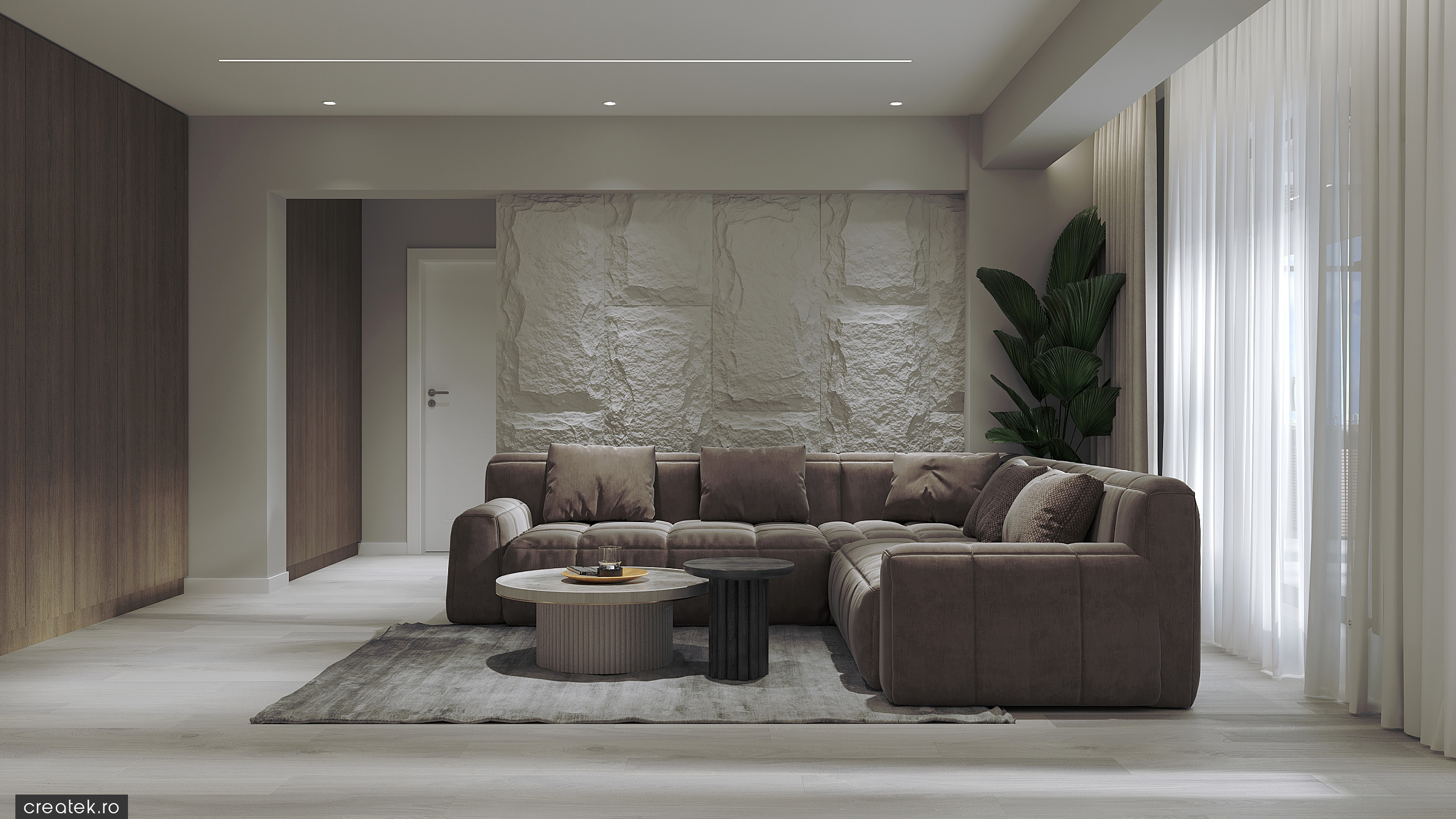 Design Interior Ap. Fam. G – Solid House – Mamaia