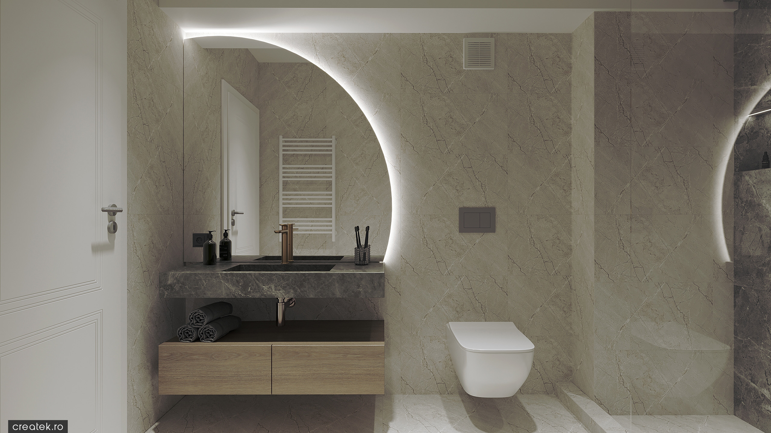 Design Interior Apartament Fam G Mamaia Baie