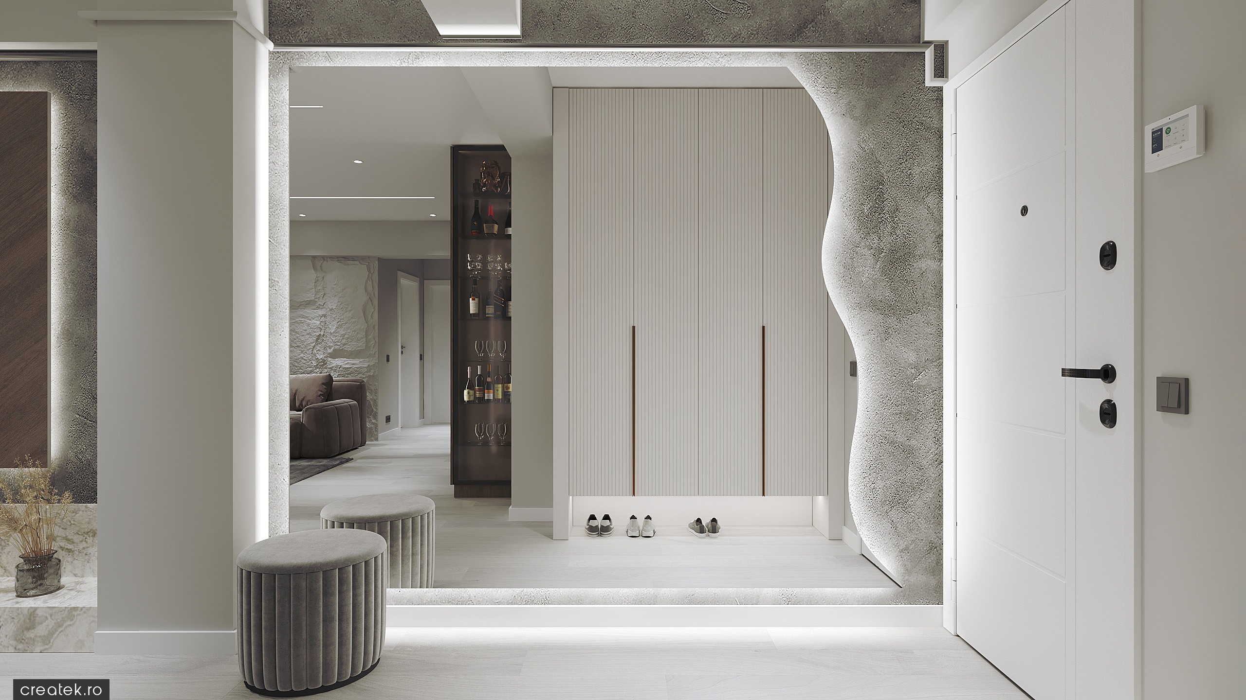 Design Interior Apartament Fam G Mamaia Hol