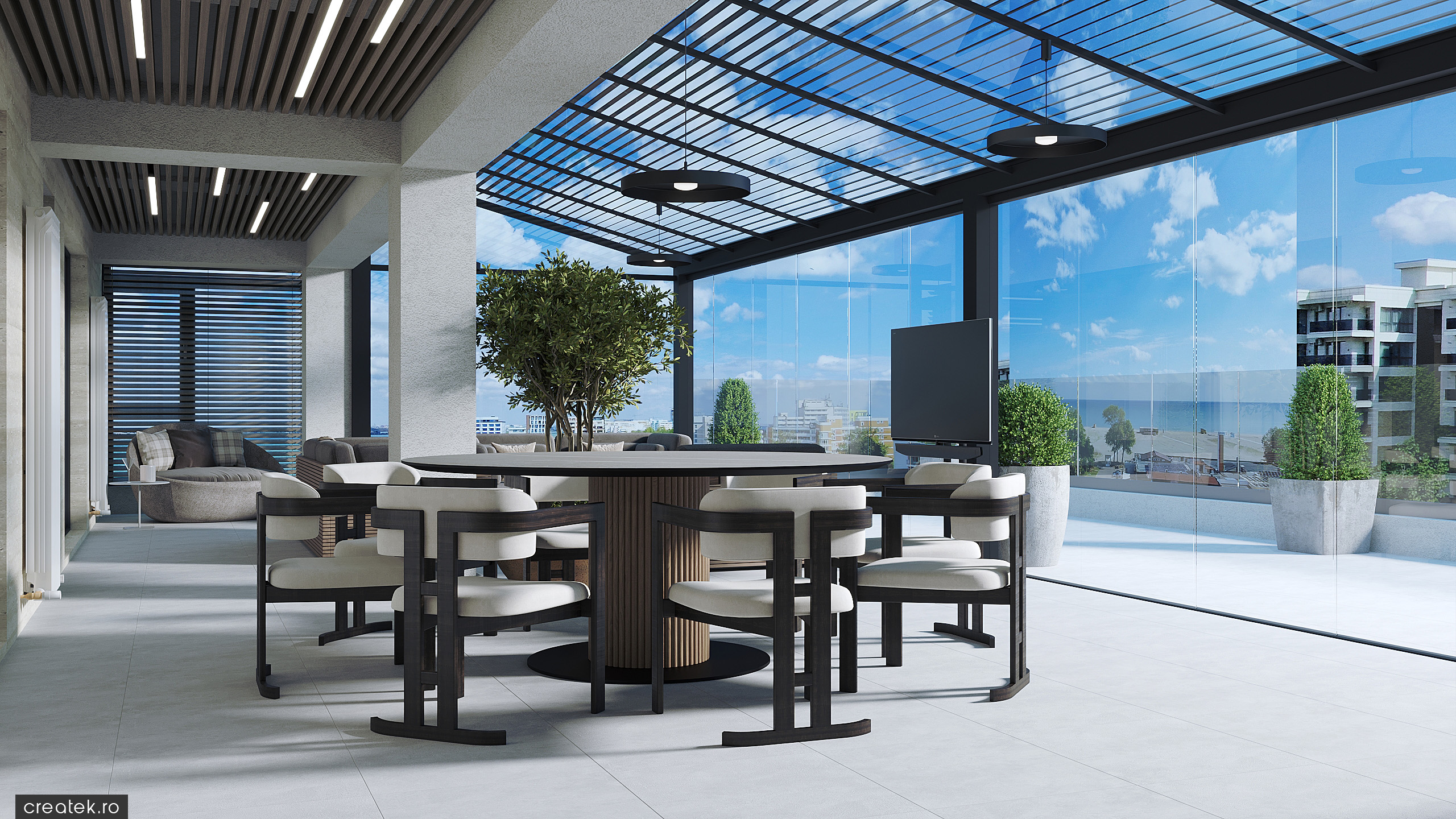 Design Interior Apartament Fam G Mamaia Terasa