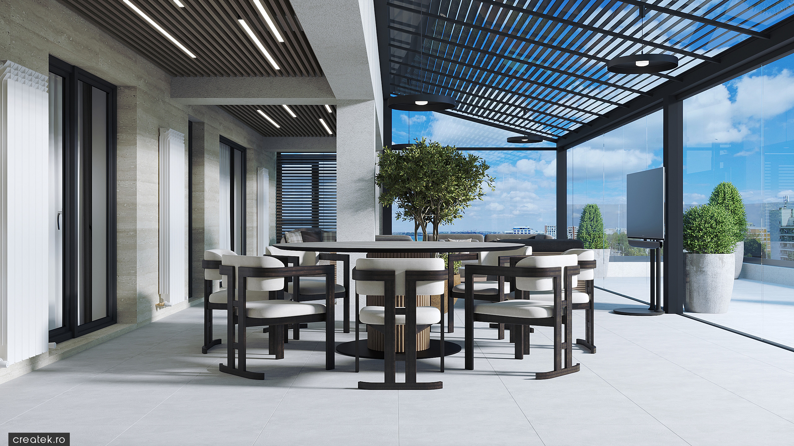 Design Interior Apartament Fam G Mamaia Terasa