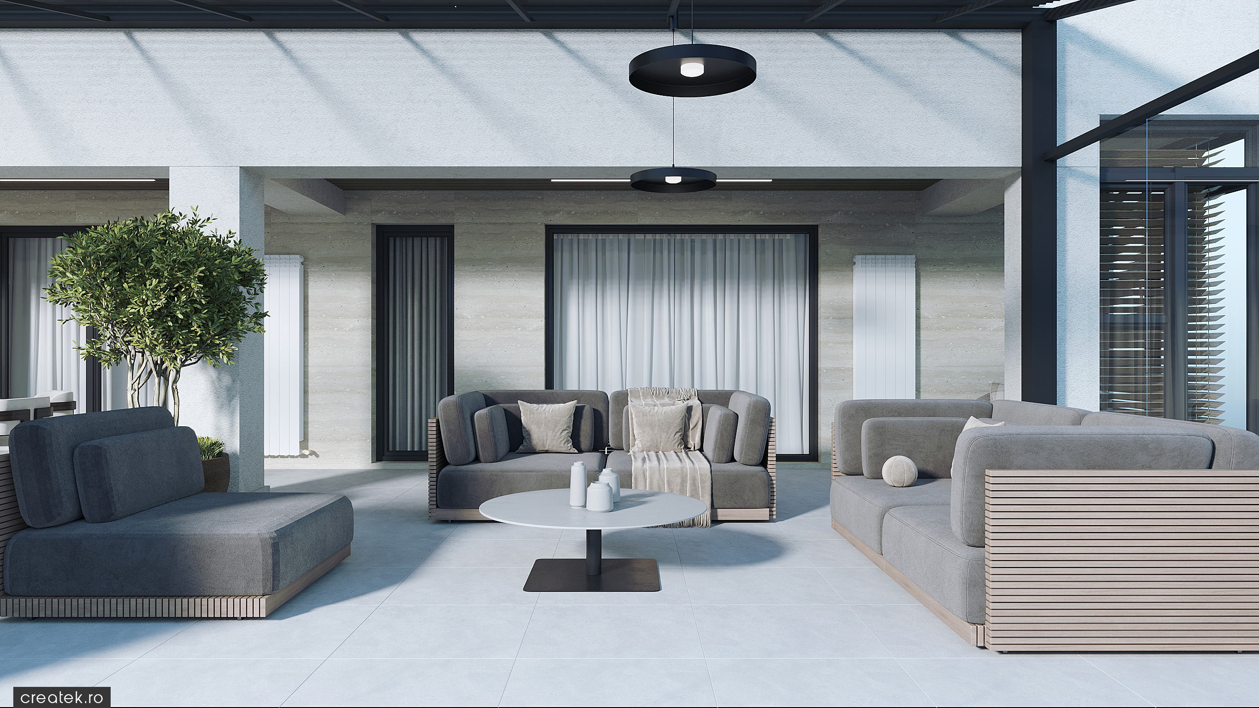 Design Interior Apartament Fam G Mamaia Terasa