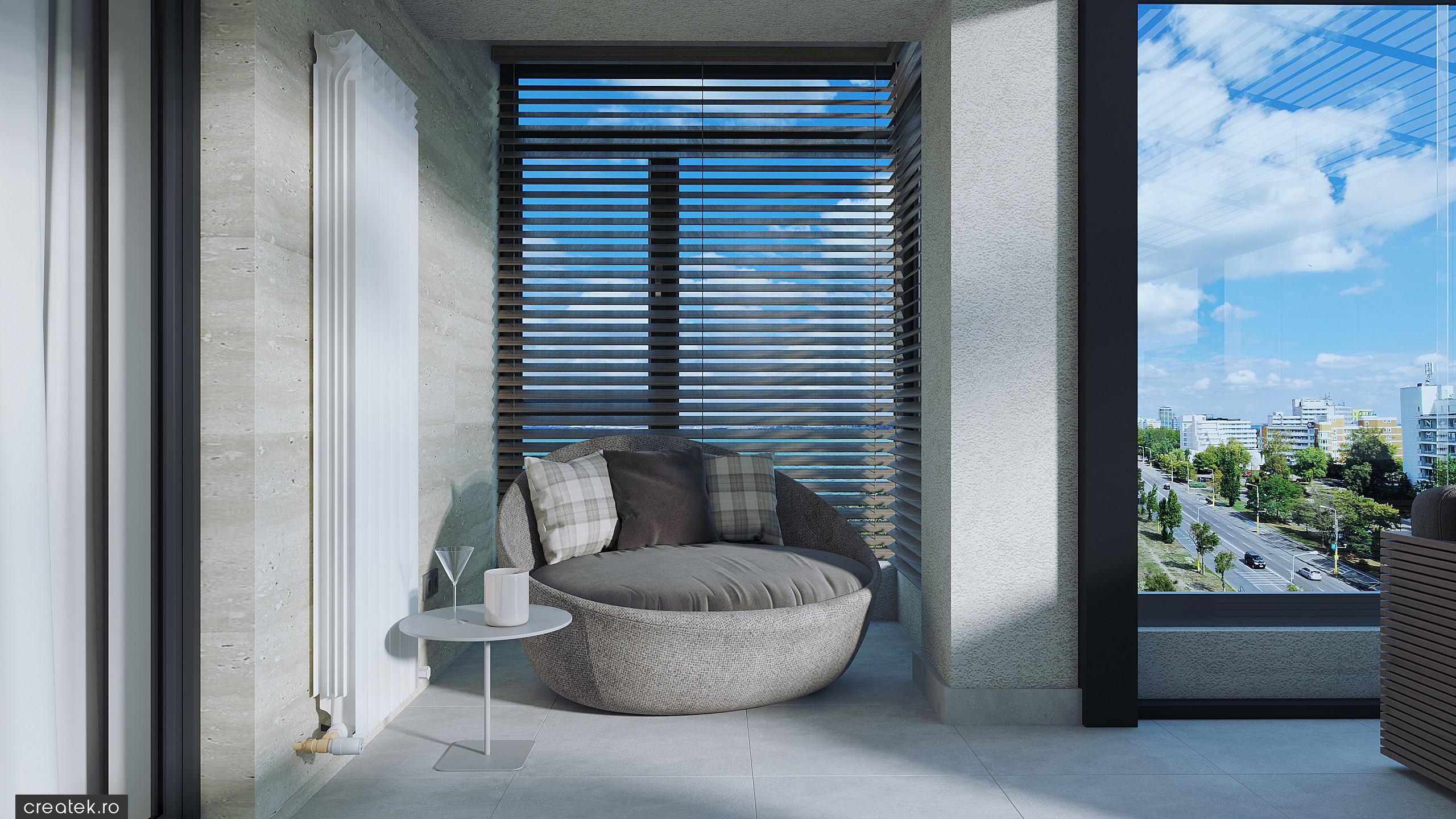 Design Interior Apartament Fam G Mamaia Terasa